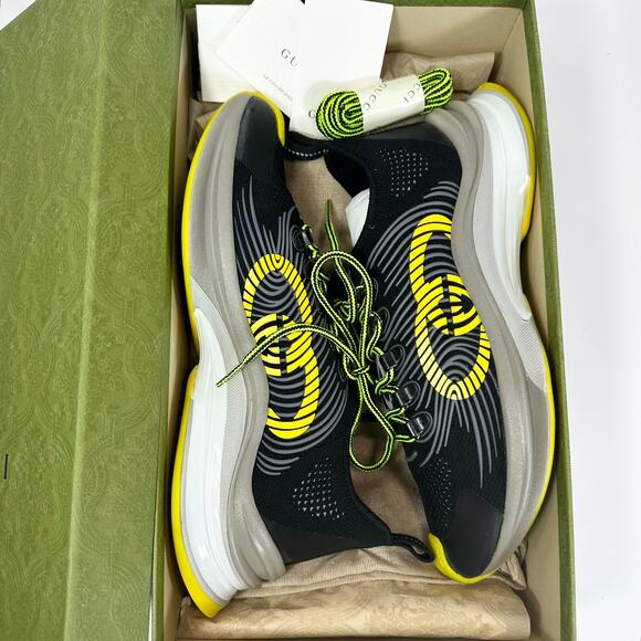 Gucci Technical Knit GG Run Sneaker - Women’s 10 - Picture 2 of 8